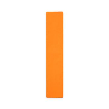 Orange crepe streamer papir 50x250 cm