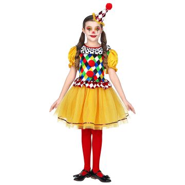 Klovnekostume med tutu til piger
