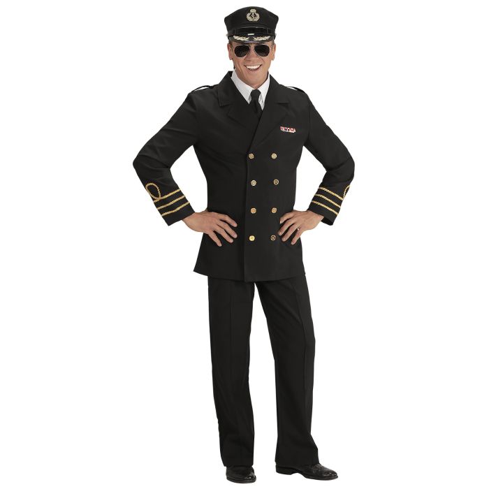 Flådeofficer kostume til herrer