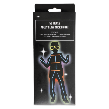 Knæklys figur kostume - one size