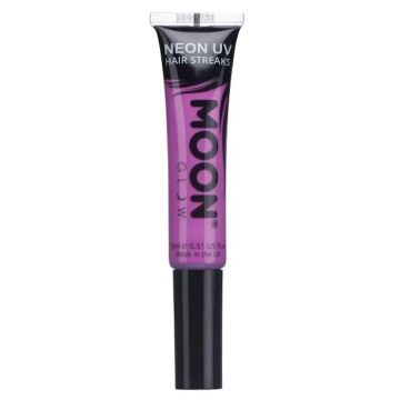 Neon UV Hårfarve Intens Lilla 15 ml Moon Creations