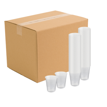 0,2 liter plastikkrus 2000x transparent