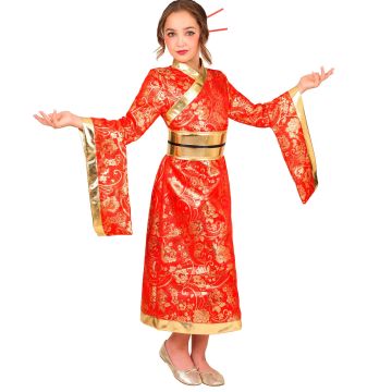 Kimono kostume til piger - 2 dele