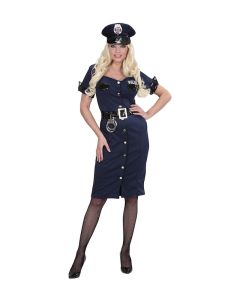 Politi Kostume Blå Til Kvinder