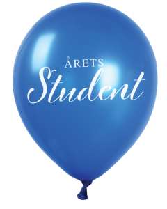 Årets Student Balloner Blå 10x - 25cm