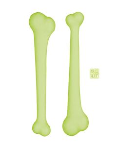 Selvlysende knogle maracas - 2x