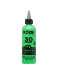 Neon UV Tekstilfarve Grøn 125 ml Moon Creations