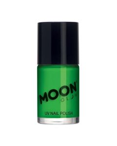 Neon UV Neglelak Intens Grøn 14 ml Moon Creations 