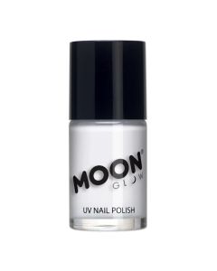 Neon UV Neglelak Hvid 14 ml Moon Creations 