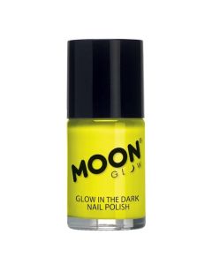 Selvlysende Neglelak Gul 14 ml Moon Creations 