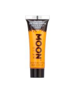 Selvlysende Ansigts Og Kropsmaling Orange 12 ml Moon Creations