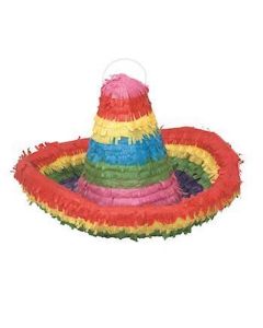 Sombrero Piñata - 28 x 40 cm