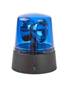Politilys Blå 360 grader reflektor