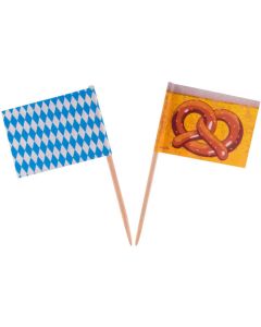 Oktoberfest Træpinde 50x - 14 cm