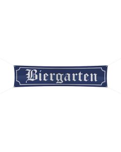 Oktoberfest Biergarten Banner - 180 x 40 cm