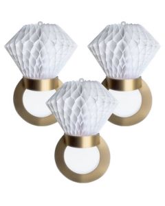 Honeycomb Ringe 3x - 28 cm