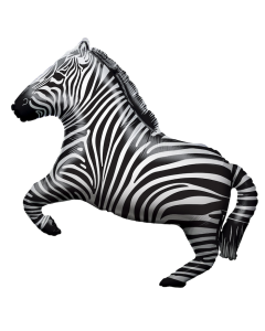 Zebra Folieballon - 70 cm