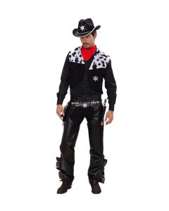 Cowboy kostume i Polyester