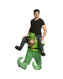 St. Patricks Day ridende Leprechaun kostume