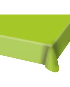 Lime grøn plastik dug - 130x180 cm