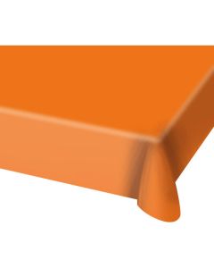 Orange plastik dug - 130x180 cm