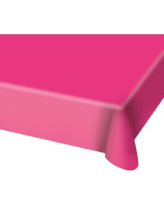 Pink plastik dug - 130x180 cm