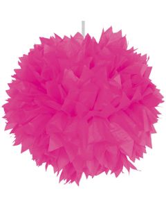 Pink pompom - 30 cm