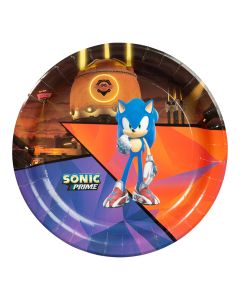 Sonic paptallerkener 8x - 23 cm