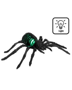 Halloween LED skelet edderkop - 22 cm