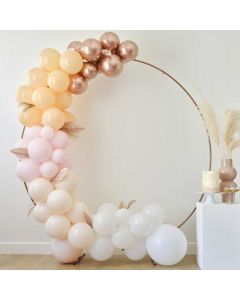 Peach & Rose Gold Ballonbue 81 dele