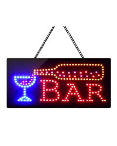 LED bar skilt - 48x25 cm