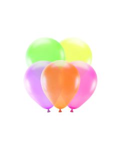 Neon Balloner multifarvet 5 x