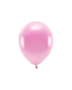 Metallic Pink Balloner 10x - 30 cm