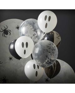 Halloween Balloner Med Blandet Motiver x9