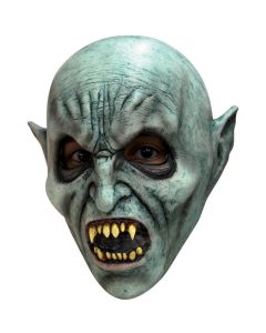 Uhyggelig grøn goblin maske