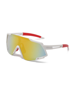 Fashion Sport Solbrille Hvid Spejlrefleks 