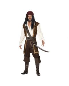 Jack Sparrow pirat kostume til mænd