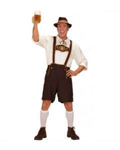 Oktoberfest kostume mænd - 4 dele 