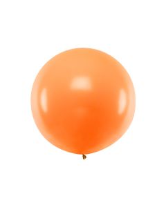 Kæmpe orange ballon - 1 Meter 