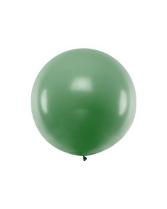Kæmpe Mørkegrøn ballon - 1 meter 