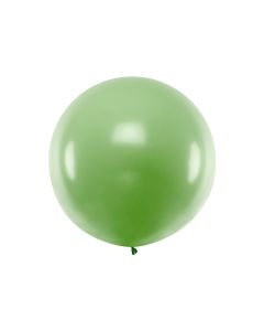 Kæmpe Pastel grøn Ballon - 1 meter