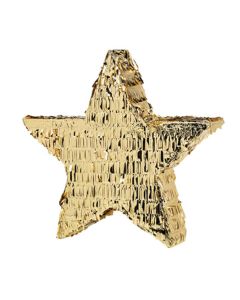 Guld Stjerne Pinata - 47 cm