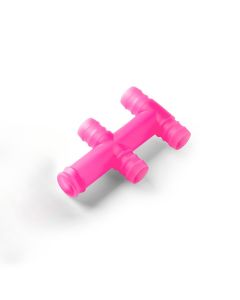 4-vejs adapter Til Ølrør knockout i Pink