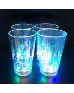 LED Plastik glas 4x