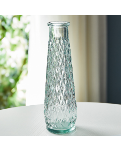 Vase diamant glas - 22 cm