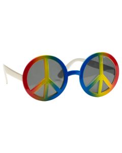 Hippie peace multifarvet solbriller