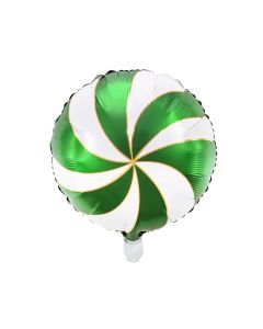 Slik Folie Ballon Grøn - 35 cm