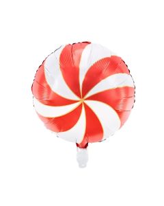 Slik Folie Ballon Rød - 35 cm