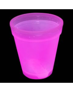 Selvlysende uv neon kop pink - 350 ml