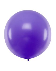 Kæmpe Pastel Lilla ballon - 1 meter